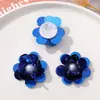 Moda lantejou flor cor miçanga pérola flor diy feito à mão trançado roupa sapatos e chapéus bolsa material atacado