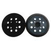 Fornecimento de comércio exterior 5 polegadas 8 furos 4 Eye disco de polimento elétrico Azul autoadesivo rebolo de lixa de rebolo carpintaria RYOBI