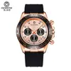 Ochstin Série Legend Relógio Masculino Luminoso à Prova d'Água Relógio Masculino de Quartzo Pulseira de Silicone Relógio de Pulso Fashion Atacado