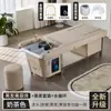 Venta al por mayor de exportación transfronteriza, Cama de champú eléctrica elevable, Terapia para la cabeza, Terapia para los pies, Sofá con baño de pies, Cama integrada, Cama de masaje para pies