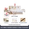 Cama colgante de tela estilo crema francesa y Ji, moderna, sencilla, ligera, de lujo, para dormitorio principal, con tecnología de franela y nube de hadas.
