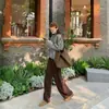 Versión de Lana 2026 Nuevos Zapatos Peludos sin Cordones de Punta Redonda para Mujer, Mocasines Estilo Old Money con Polar Añadido, Zapatos Cálidos de Algodón