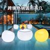 Mesa de centro de pátio de comércio eletrônico transfronteiriço com LED, móveis luminosos, sofá, mesa de centro, mesa de bar ao ar livre e cadeira, assento de lazer