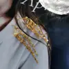 Pendientes de Borla Super Brillantes para Discoteca Pendientes de Plata S925 en Todo el Cuerpo Plata en Todo el Cuerpo Cadena Distintiva Borla Sector Exquisito