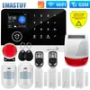 Bestseller transfronteiriço Tuya APP WiFi GSM sistema de alarme anti-roubo para casa inteligente segurança
