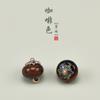 Bingyan Guofeng Pedra Natural Toro 10MM Botão de Contas Botão Cheongsam Tang Suit Hanfu Botão Decorativo em estoque Atacado