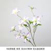 Flor artificial morada ceremonia de boda salón de bodas camino principal arreglo floral techo decoración arco de bienvenida hotel fila de flores flores falsas