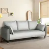 Sofá para apartamentos pequeños, estilo moderno simple, combinación de dos o tres plazas, adecuado para dormitorio, tienda de ropa, apartamento, casa de alquiler, estilo nórdico, en stock