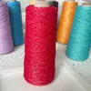 Hilo de burbujas mágico de doble luz hilo hueco hilo hecho a mano oso de peluche muñeca hilo de seda brillante