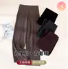 Calças Leggings de Lã Yunduo Femininas 2025 Novas Quentes Retas de Pernas Largas Outono e Inverno Aumentadas à Prova de Frio Calças de Cintura Alta