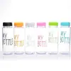 Tritan Taza de Agua Creativa Mybottle Vaso de Plástico Taza de Jugo Portátil Vaso de Agua Simple para Deportes 500ml