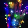 Luces solares para exteriores luces de jardín luces de camping decorativas luces de cadena LED impermeables luces de cadena decorativas de estrella para jardín tiras de luces parpadeantes