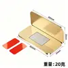 Aço Inoxidável Dourado Ventosa para Armário Sem Furo Magnético Forte Batente de Porta de Gaveta Contato Magnético para Porta de Correr Sução Magnética para Porta de Empurrar/Puxar de Armário de Cozinha