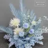 Flores para el camino de la boda flores para la mesa del hotel macetas bolas de flores decoración del escenario de la boda arte floral terminado