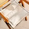Almofada de Assento Simples Estilo Japonês, Antiderrapante, Adequada para Cadeiras de Jantar, Carros, Cadeiras de Escritório, Cadeiras de Madeira e Banquinhos, Adequada para Todas as Estações, Confortável para Sentar por Longos Períodos