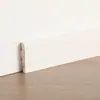 Rodapé de Madeira Maciça Puro, Tinta para Madeira Maciça, Rodapé Pintado para Piso, Linha de Canto Ultrafina Minimalista, Novo Estilo