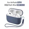 Estuche Nuevo Producto Transfronterizo Adecuado para Estuche de Auriculares Airpodspro3 Apple Airpodspro3 Estuche Protector de Silicona para Auriculares
