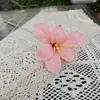 Flor Artificial de Seis Pétalas, Totalmente Crochê e Tecida à Mão, Presente de Dia dos Namorados, Decoração de Casa, Arte Floral, Flor Tecida à Mão