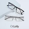 Gafas DR.LOLLY, montura ultraligera para miopía TR90, gafas Danyang con almohadilla nasal integrada, montura antideslizante