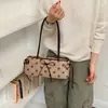 Bolso de axila con lazo de lunares estilo coreano para mujer, nuevo bolso baguette retro de gamuza 2026, bolso de mano y bolso de hombro de otoño