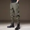 Pantalones de trabajo italianos de alta gama estilo americano para hombre, colección primavera-verano 2026, pantalones jogger tipo harén, pantalones casuales holgados y versátiles