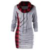 9733#2021 Estación independiente de AliExpress moda femenina de comercio exterior cuadros costuras botones decorativos chalecos para la cadera