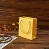 Caja de Joyería Tipo Cajón Estilo Canal Asa de Perla Textura Estéreo Pendientes Collar Anillo Caja Deslizante Caja de Joyería