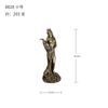 Deusa grega da riqueza estátua decorativa abrindo presente estátua da sorte escritório desktop sorte artesanato ornamentos