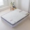 Colchón de espuma viscoelástica de látex y seda de leche Clase A para camas individuales y dobles, alta resiliencia, transpirable, adecuado para uso en el hogar y dormitorios