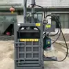 Prensa para latas de 30 toneladas de doble cilindro hecha a medida, prensa ligera de chatarra de aluminio con compresor de prensa lateral