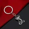 Chaveiro Pingente Personalizado Masculino Série Animal Dominadora Retrô Europeia e Americana Formato de Cabeça de Lobo Cabeça de Tigre Cabeça de Leão
