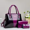 Set de Bolsas Madre e Hija Transfronterizo, Bolso de Mano para Mujer de Taizhou, Bolso de Mano de Poliéster de Comercio Exterior, Bolso Cruzado de Hombro Único Estampado, Set de Tres Piezas