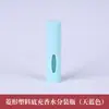 Em Estoque Frasco de Perfume Recarregável de 5ml em Formato de Diamante com Fundo de Plástico e Recipiente Interno de Plástico para Cosméticos, Fábrica de Frascos com Borrifador de Pressão