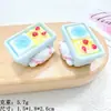 Juguete de Comida Simulada Cuchara Hecha a Mano Caja de Yogur Accesorios de Resina Pegamento de Crema para Manualidades Pasador Caja de Joyería Material para Joyería