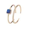 Celebridad de Internet en Vivo Venta Caliente Clásico Coreano Imitación Torre de Azúcar Tesoro Rojo Torre de Azúcar Tesoro Azul Micro Conjunto Pulsera Tesoro Color Maestro 12*12
