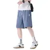 Pantalones Cortos para Hombre 2026 Verano Nuevos Estilo Americano Marca de Moda Sueltos Rectos Deportivos Ropa de Trabajo Casual Pantalones de Cinco Puntos