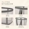 Cesta de lavandería de malla plegable, cesta de almacenamiento portátil de gran capacidad, cesta de almacenamiento para ropa y artículos varios en el baño y el dormitorio