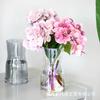 Vaso Moda Europeu Vidro Flor Hall Decoração Ornamentos Floricultura Versátil Mesa Joias