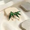 Broche Nuevo de Aleación Gama Alta Nicho Mujer Wholesale Peonía Pin de Gama Alta Abrigo Traje Broche Versátil de Gama Alta