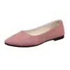 Zapatos Planos para Mujer 2026 Primavera/Verano Nuevo Estilo Puntiagudos Poco Profundos Mocasines Gamuza Talla Grande Zapatos de Mujer Exportación Zapatos de Trabajo