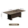 Juego de Mesa y Sillas de Alta Gama para Conferencias, Mesa de Negociación Rectangular Larga de Lujo Ligero, Escritorio de Oficina Sencillo Moderno para Sala de Conferencias Mesa de Trabajo