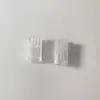 Barra de luz LED suave conector de fivela de cristal 8mm sem solda 2P-835 conector de fiação de placa monocromática 10mm cabeça de cristal