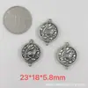 1-21 Prata antiga vintage de Shanxi, acessórios DIY de duas orelhas, pulseira de prata 99,9%, cordão de mão, componentes de joias culturais e artísticos