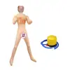 Produtos Sexuais Diao Couro Pintado Boneca Inflável para Homens Feminina Tudo-em-Um Masturbador Manual Modelo Masculino Boneca Sexual Atacado