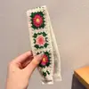 Lindas y elegantes pegatinas florales para el cabello, de alta gama y con estilo, perfectas para crear un look de moño alto voluminoso, populares entre los influencers, 2026 nuevas pegatinas mágicas bordadas