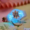 Comércio Exterior Mais Vendido Relógio Capivara Cartoon Luminoso Relógio de Quartzo Silicone Relógio Infantil Ensino Fundamental Atacado