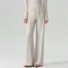 Calça de yoga feminina de corte reto, soltinha, cintura média, para o outono, plus size, projetada para treino, corrida, fitness e uso casual, com efeito emagrecedor