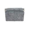 Bolsa de Almacenamiento Portátil Multifuncional para Viaje Transfronterizo de Amazon para Lavado, Bolsa de Cosméticos de Fieltro Perezoso, Bolsa de Fieltro, Bolsa Mediana