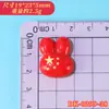 Día Nacional Bandera Roja de Cinco Estrellas Accesorios de Resina DIY Cintas para el Cabello Pinzas para el Cabello Adornos Parches Broches Materiales Hechos a Mano