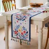 Yingchuang Nuevo Mantel de Tela Jacquard Nórdico Transfronterizo Bandera de Mesa de Lujo Ligero Cubierta para Mesa de Café Mueble de TV Toalla Venta al por Mayor y al por Menor
